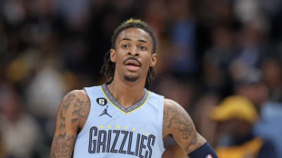 Ja Morant, star of the Memphis Grizzlies.