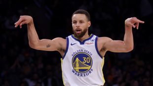 Stephen Curry, star of the Golden State Warriors.