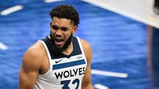 Karl-Anthony Towns, new player for the New York Knicks.