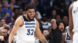 Karl-Anthony Towns, player for the Minnesota Timberwolves.
