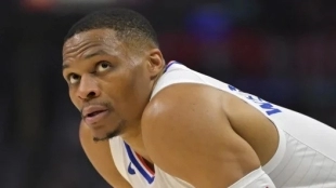 Russell Westbrook, player for the Denver Nuggets.