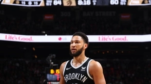Ben Simmons, shot. Photo: gettyimages