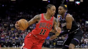 DeMar DeRozan, the man who has traveled the most distance in the NBA.