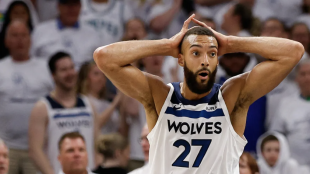 Rudy Gobert, player for the Minnesota Timberwolves.