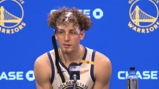 Brandin Podziemski, young star of the Golden State Warriors.