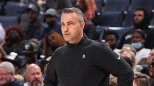 Darko Rajakovic, coach of the Toronto Raptors.