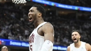 Donovan Mitchell, star of the Cleveland Cavaliers.