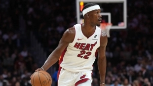 Jimmy Butler, star of the Miami Heat.