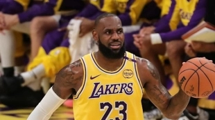 LeBron James, player for the Los Angeles Lakers.