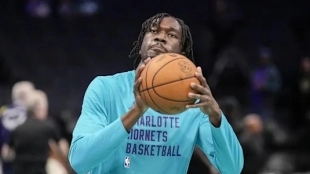 Mark Williams, player for the Charlotte Hornets.