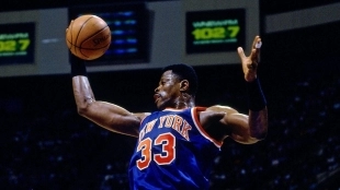 Patrick Ewing, leyenda de la NBA.