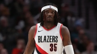 Robert Williams III, player for the Portland Trail Blazers.