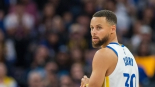 Stephen Curry, star of the Golden State Warriors.