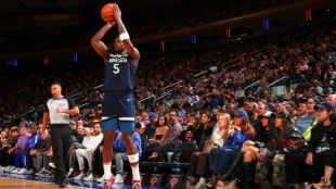 Anthony Edwards, key moment of his career. Photo: gettyimages