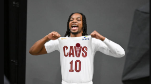 Darius Garland, en Media Day. Foto: gettyimages