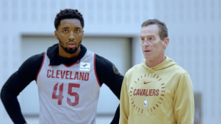 Donovan Mitchell, star of the Cleveland Cavaliers.