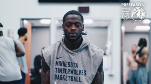Julius Randle, new player for the Minnesota Timberwolves.
