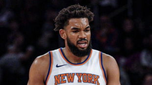 Karl-Anthony Towns, star of the Knicks