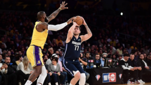 LeBron James, against Luka Doncic, 2 NBA stars underpaid.