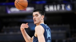 Zach Edey, posible gran revolución NBA. Foto: gettyimages