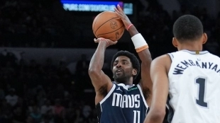 Kyrie Irving, player for the Dallas Mavericks.