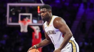 Zion Williamson, player for the New Orleans Pelicans.