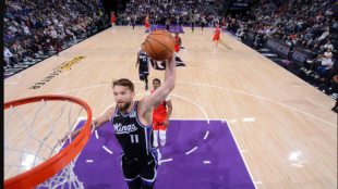 Domantas Sabonis, historic performance. Photo: gettyimages