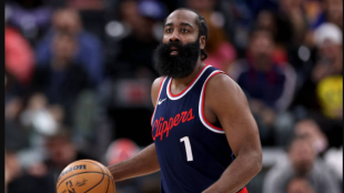 James Harden, al frente de los Clippers. Foto: gettyimages