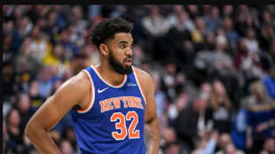 "Towns, great hope of the Knicks. Photo: gettyimages."