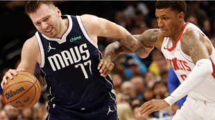 Luka Doncic, star of the Dallas Mavericks.