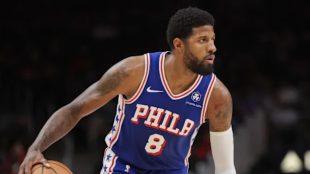Paul George, star of the Philadelphia 76ers.