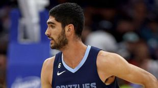 Santi Aldama, star of Memphis Grizzlies.