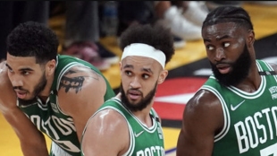 Tatum, White, and Brown, Big Three of the Boston Celtics.