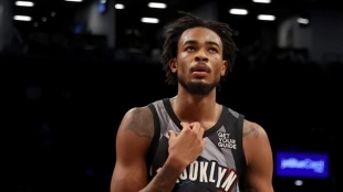Nic Claxton, jugador de Brooklyn Nets.