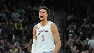 Victor Wembanyama, estrella de San Antonio Spurs.