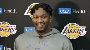 Dorian Finney-Smith, flamante nuevo jugador de Los Angeles Lakers. 