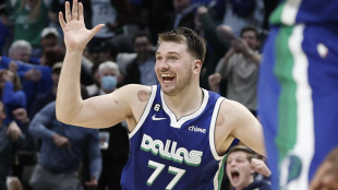 Luka Doncic, star of the Dallas Mavericks.