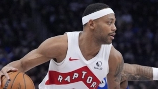 Bruce Brown, player for the Toronto Raptors.