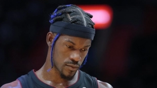 Jimmy Butler, star of the Miami Heat.