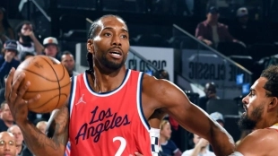 Kawhi Leonard, star of the Los Angeles Clippers.