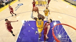 LeBron James, at 40 years old. Photo: Getty Images.