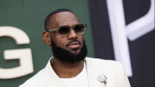 LeBron James, NBA star.