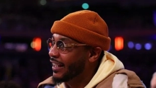 Carmelo Anthony, leyenda de la NBA.