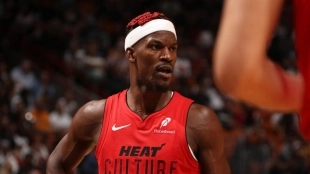 Jimmy Butler, new player for the Golden State Warriors.