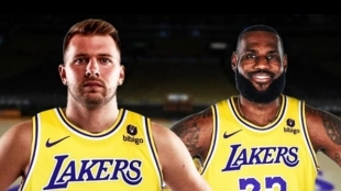 Luka Doncic, nuevo jugador de Los Angeles Lakers.