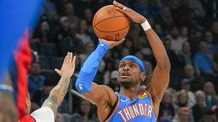 Shai Gilgeous-Alexander, estrella de OKC Thunder.
