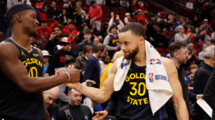 Jimmy Butler's Debut with the Warriors. Photo: Getty Images.