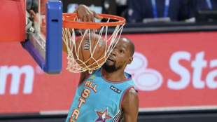 Kevin Durant at the All-Star Weekend 2025.