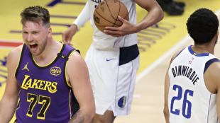 Luka Doncic dominated the Mavs.