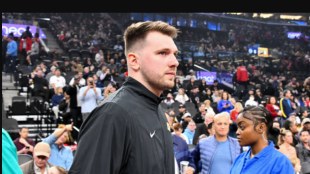 Luka Doncic makes his debut with the Lakers. Photo: gettyimages